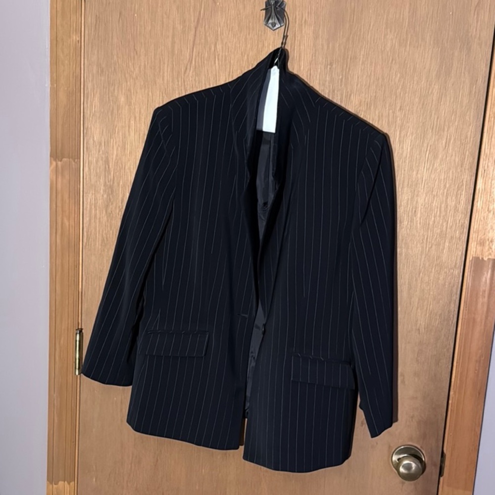 Le Suit Black Blazer Elegant Suit Jacket
